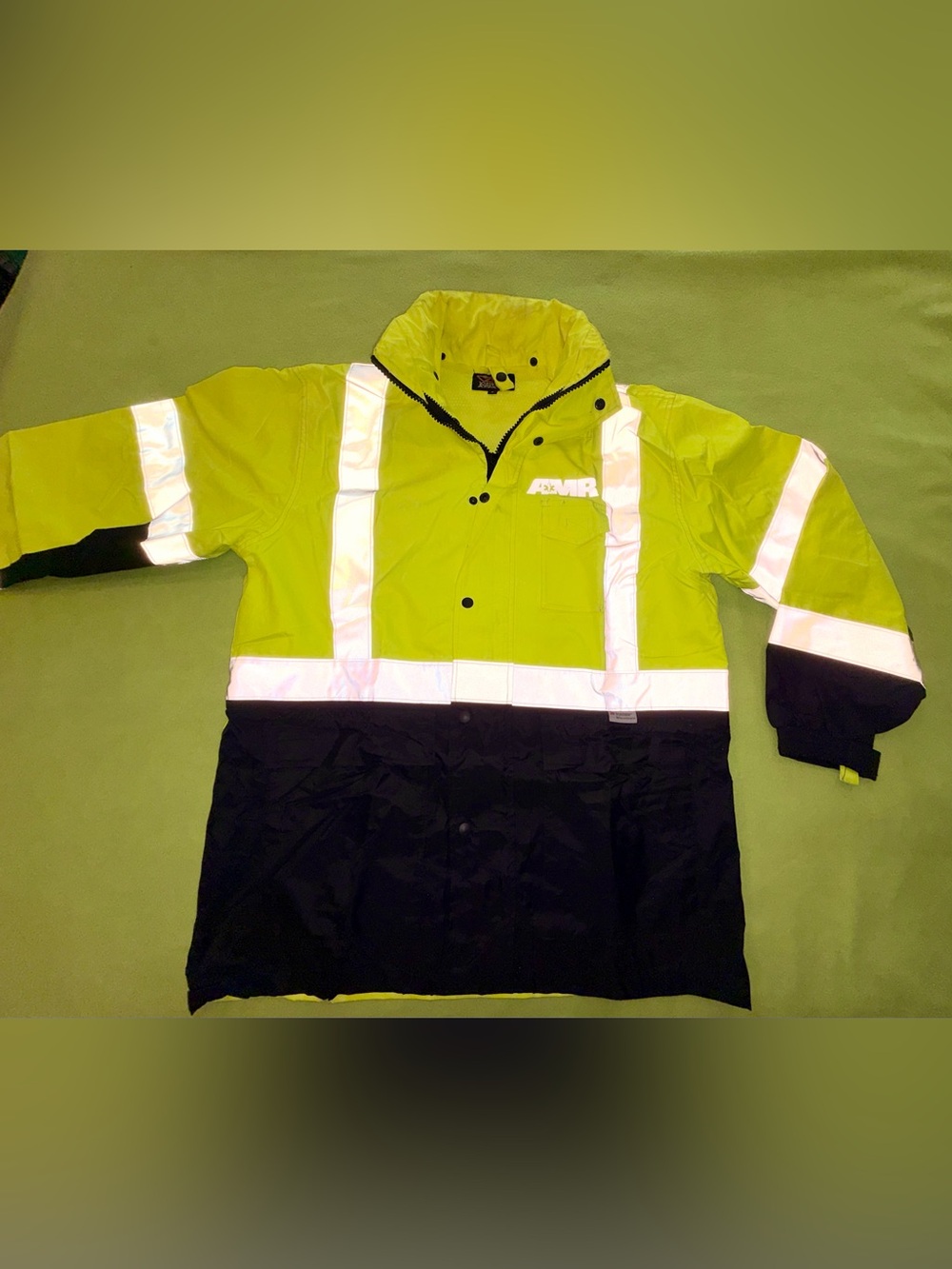 AMR EMT-IV High-Vis Reflective Parka Jacket Type R Class 3 Medium Used